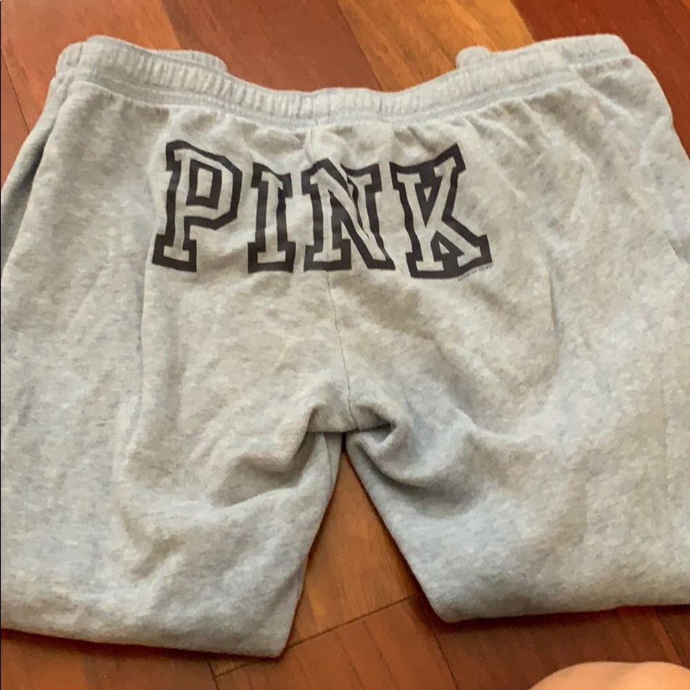 Pink joggers xs light blue